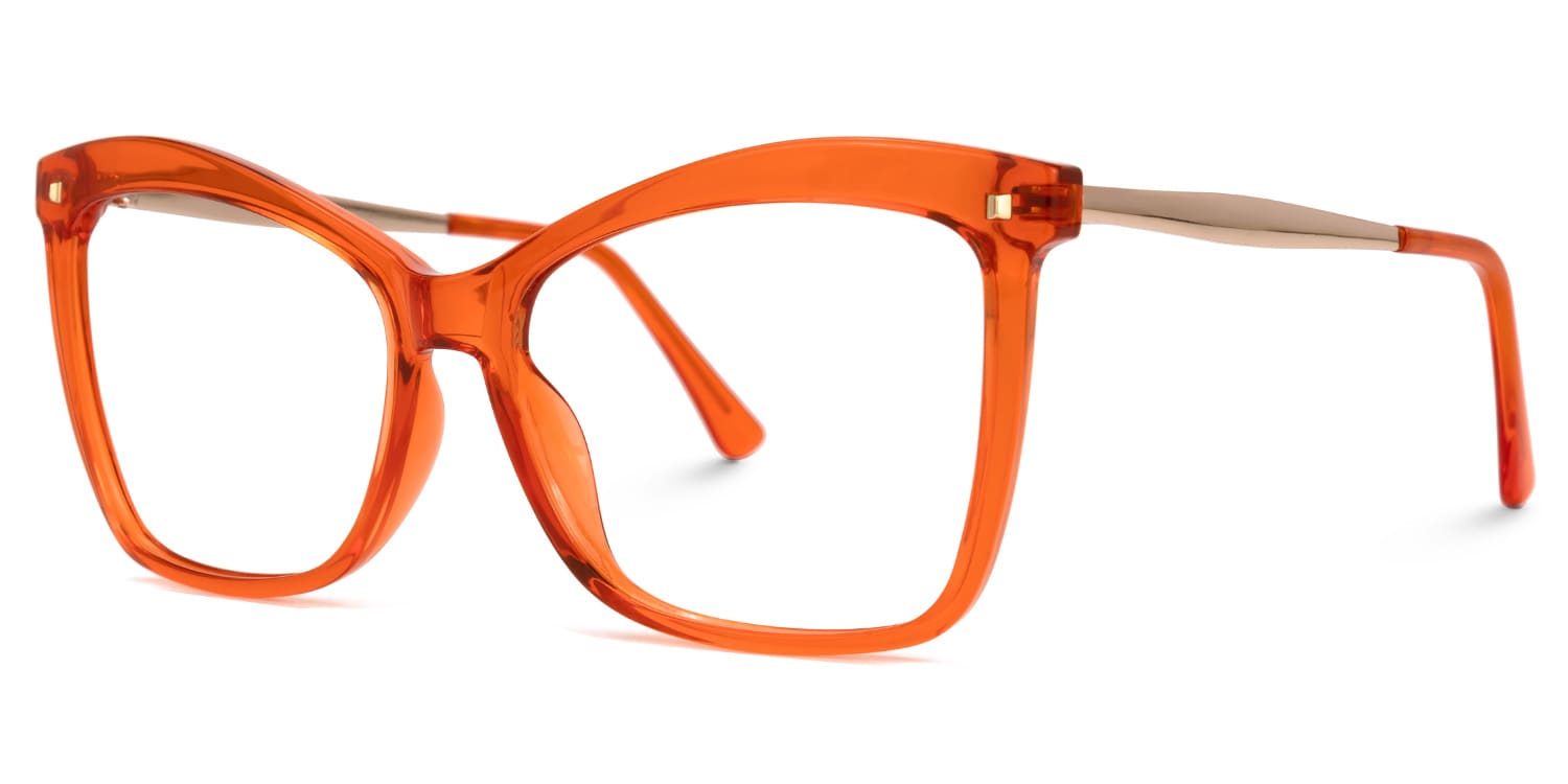 Isaebella Butterfly Orange Glasses