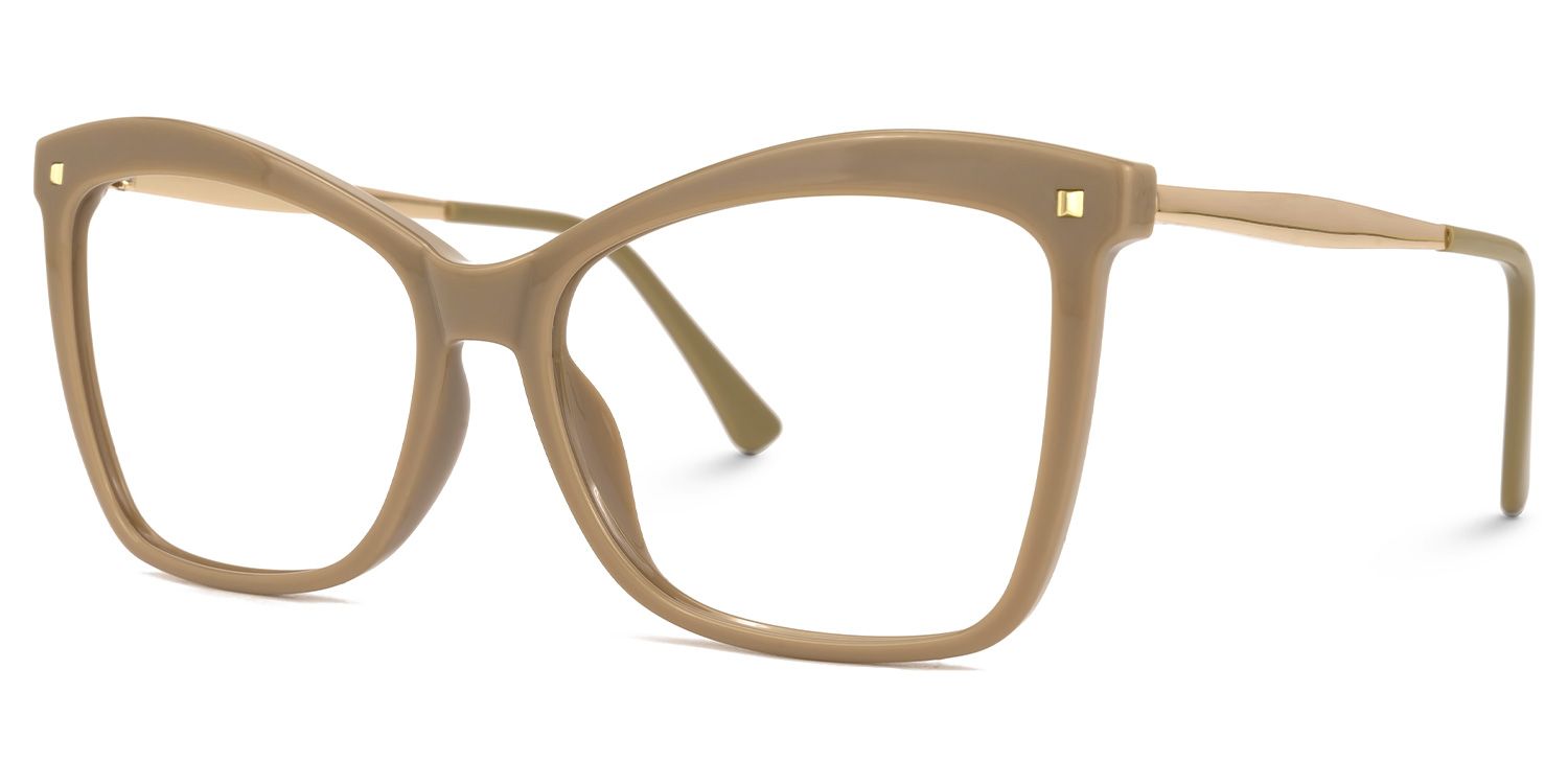 Isaebella Butterfly Coffee Eyeglasses and Thin Frames1