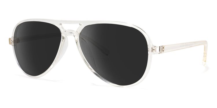Erwin Geometric Clear Sunglasses
