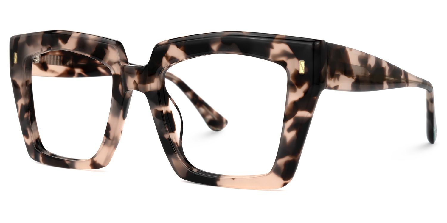Tirado Square Tortoise Glasses | Zeelool Glasses1