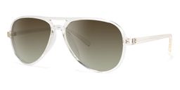 Erwin Geometric Clear Sunglasses1