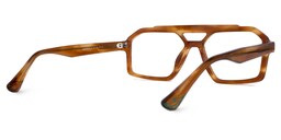 Samira Aviator Brown Glasses3