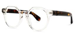 Crumity Round Clear Glasses1