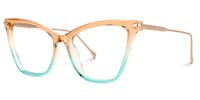 Hilary Butterfly Two-Tone Glasses1