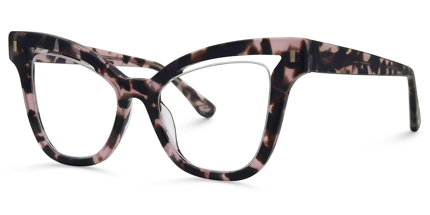 Bautista Cateye Tortoise Glasses | Zeelool Glasses1