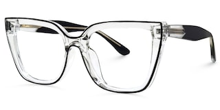 Mirta Square Black-Crystal Glasses1