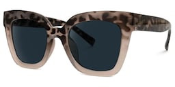 Malcolm Square Two-Tone Sunglasses1