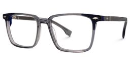 Davila Gray Rectangle Glasses1