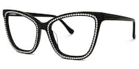 Goswami Square Black Glasses1