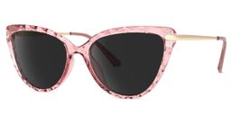 Lucas Cateye Pink Sunglasses1