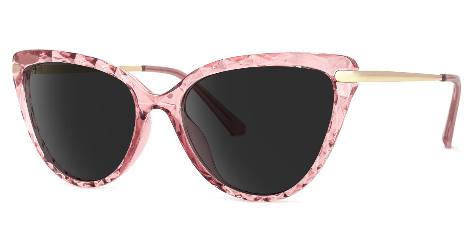 Lucas Cateye Pink Sunglasses