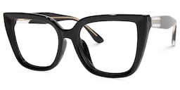 Mirta Square Black Glasses1