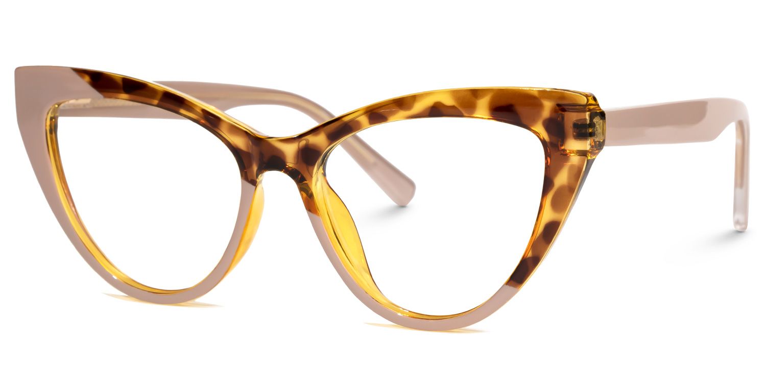 Minns Cateye Two-Tone Glasses | Zeelool Glasses1