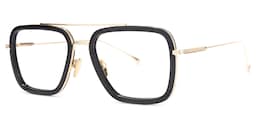 Gifford Aviator Black-Gold Glasses2