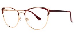Faust Cateye Red Glasses0