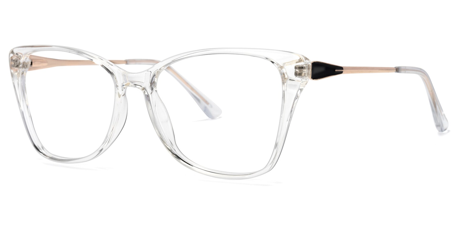 Forest Square Crystal Glasses | Zeelool Glasses2