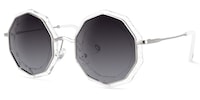 Princess Geometric Crystal Sunglasses1