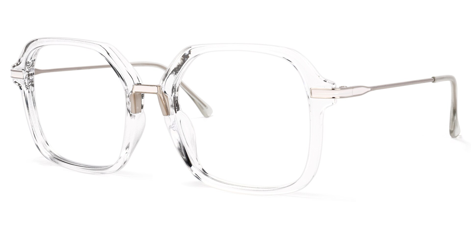 Quelle Square Crystal Glasses | Zeelool Glasses1