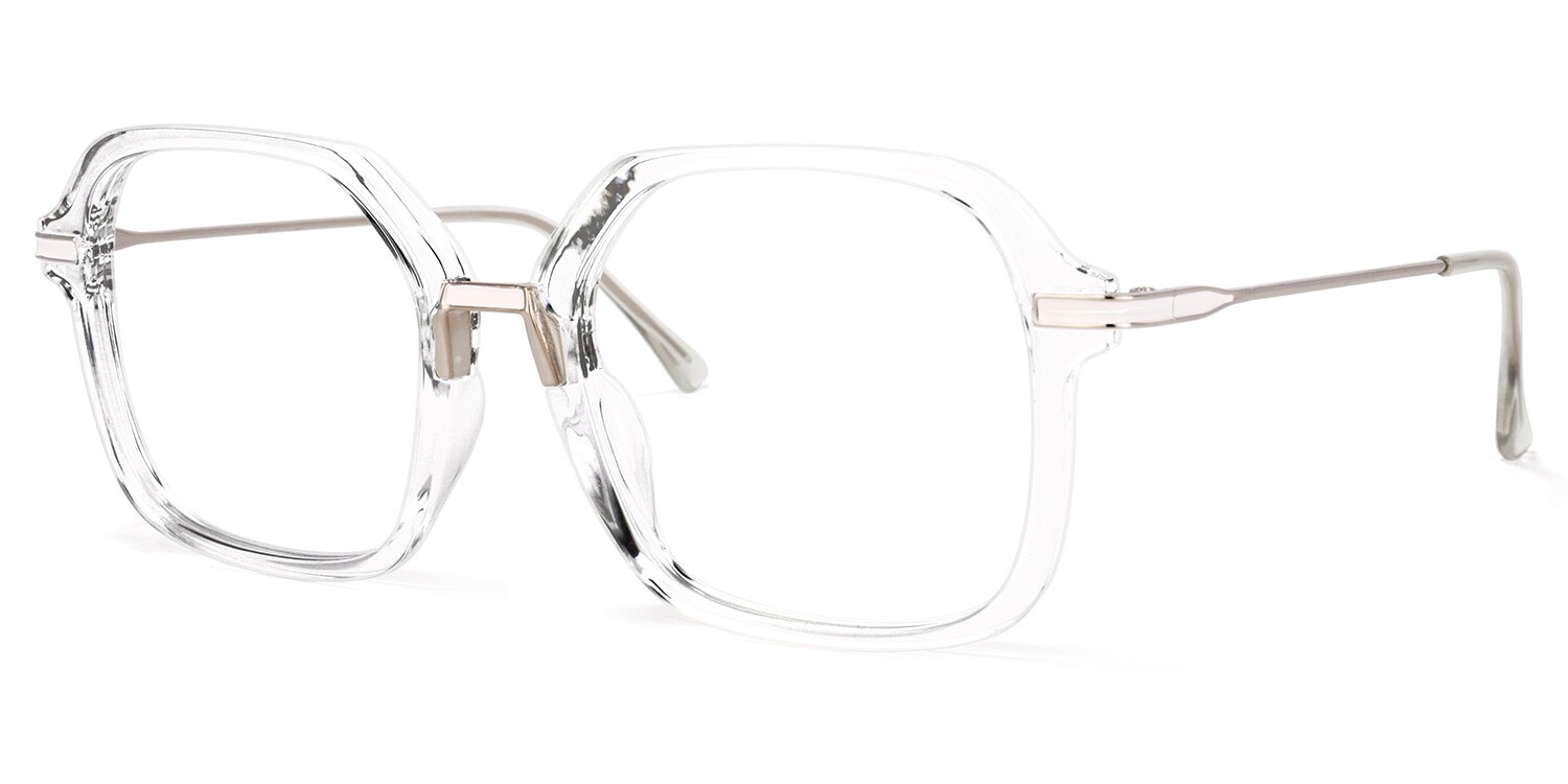 Quelle Square Crystal Glasses | Zeelool Glasses1