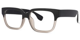Colin Rectangle Black-Gray Glasses1