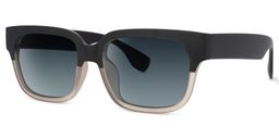 Colin Rectangle Black-Gray Sunglasses1