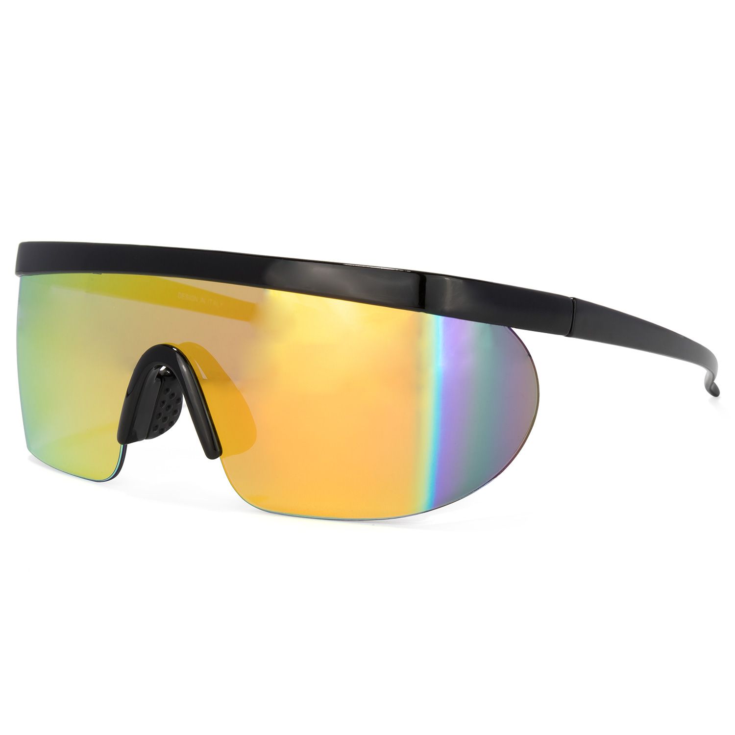 Elise Fishing & Cycling Black Frame Goggles | Zeelool Glasses1