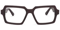 Arthur Geometric Brown Glasses0