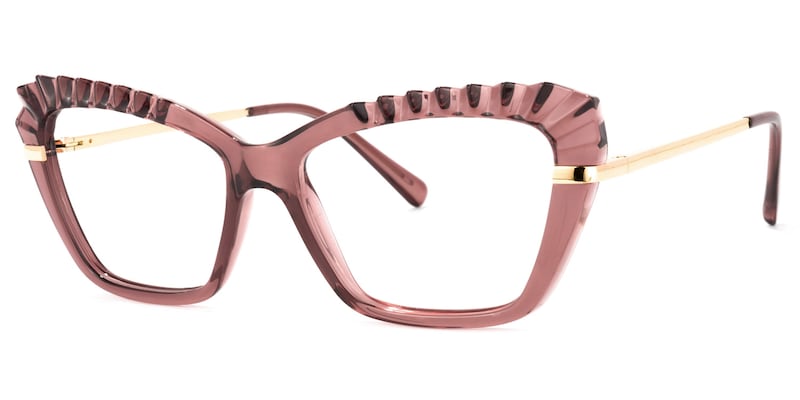 Sophie Cateye Light-Purple Glasses | Zeelool Glasses1