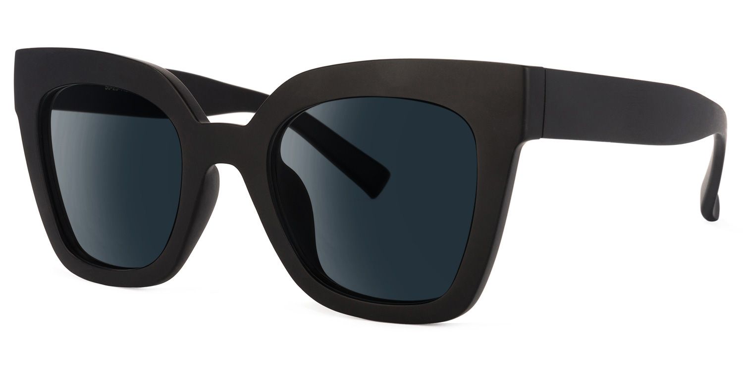 Malcolm Black Square Sunglasses to Frame Your Face | ZEELOOL CA1