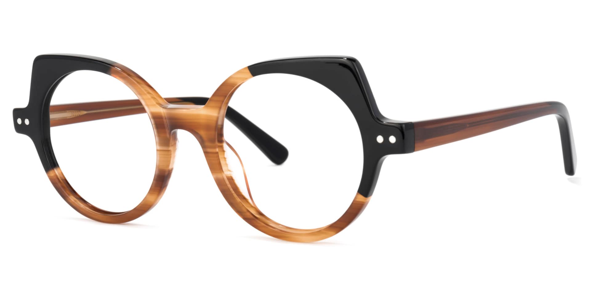 Gilbert Cateye Amber Glasses | Zeelool Glasses1