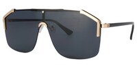 Titus Geometric Dark-Gray Sunglasses1