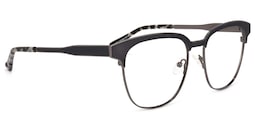 Wren Browline Dark-Gray Glasses2