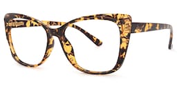 Wallace Cateye Tortoise Glasses1