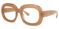 Wade Oval Brown Glasses1