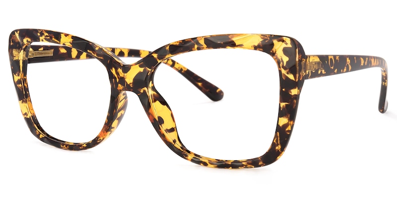 Wendell Cateye Tortoise Glasses | Zeelool Glasses1