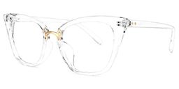 Chandrikar Cat Eye Clear Glasses1