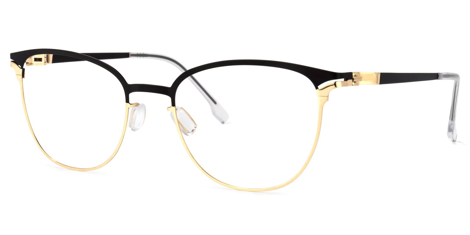 Yelena Sqaure Black Glasses | Zeelool Glasses1