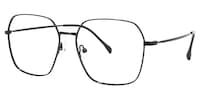 Zander Square Black Glasses1