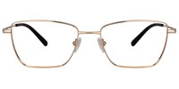 Osborn Rectangle Gold Glasses0