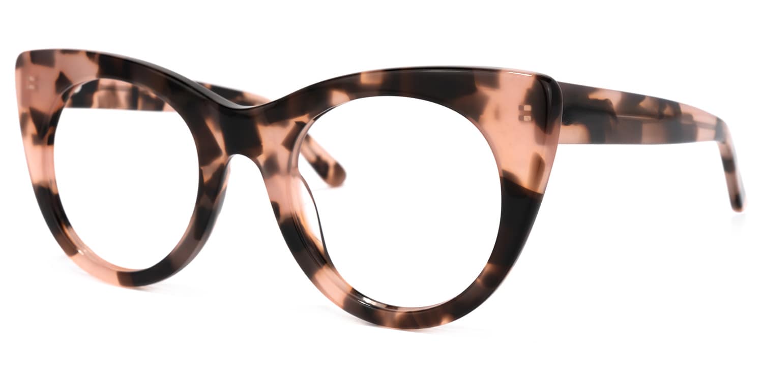 Eutin Cateye Pink-Tortoise Glasses