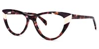 Freren Cateye Floral Glasses1