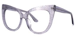 Trenton Cateye Gray Glasses1