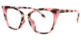 Chandrikar Cat Eye Pink-Floral Glasses1