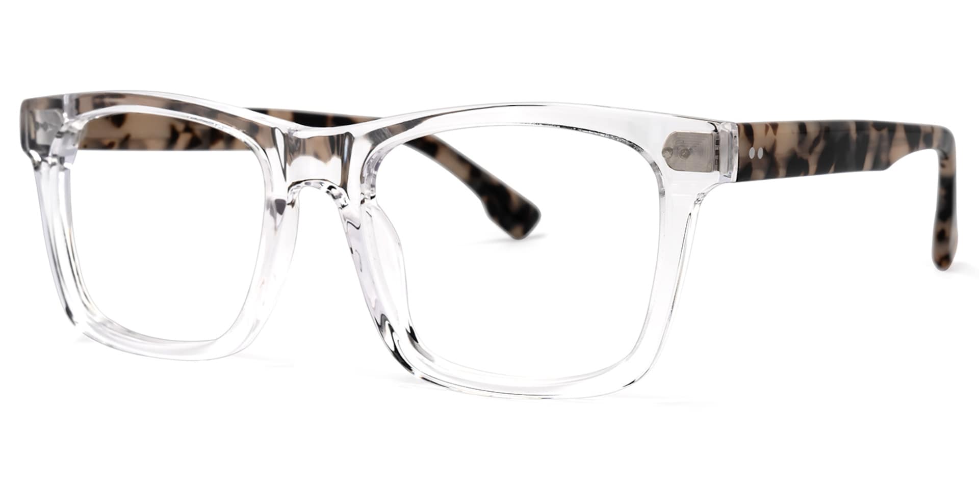 Tshepo Square Crystal Glasses | Zeelool Glasses1