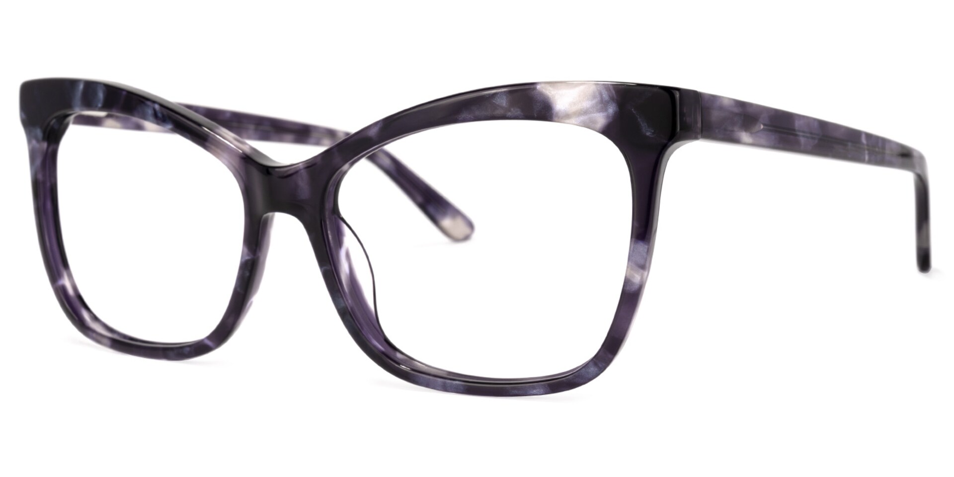 Richardson Cateye Gray Glasses | Zeelool Glasses1