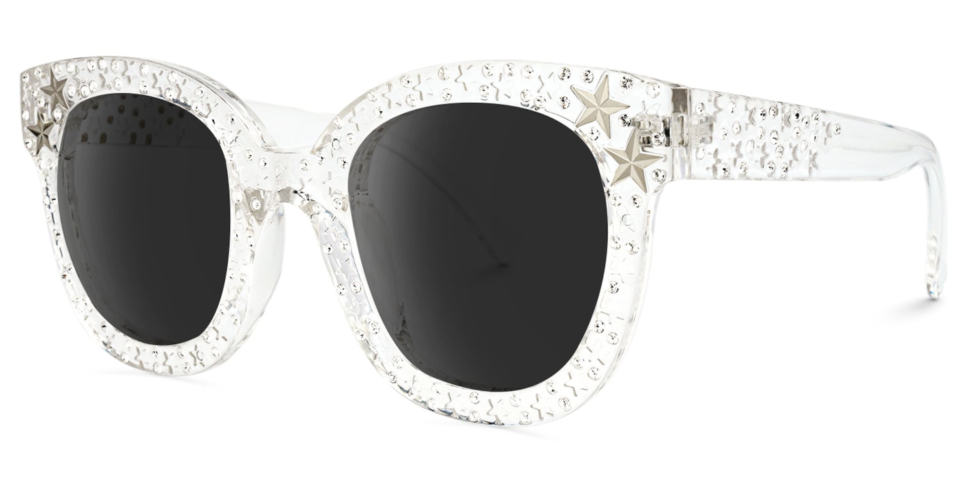 Kahle Cateye Crystal Sunglasses | Zeelool Glasses1