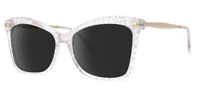 Isaebella Butterfly White Sunglasses