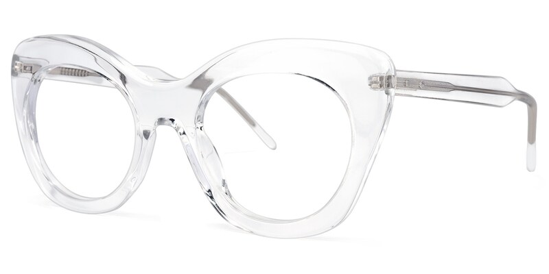 Maria Cat-eye Crystal Glasses | Zeelool Glasses1