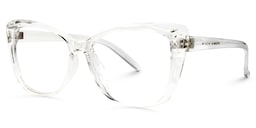 Farris Cat eye Crystal Glasses1