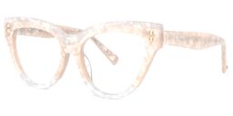 Cascata Cateye Creamy Glasses1